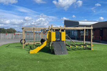 Climbing Frame in School Playground