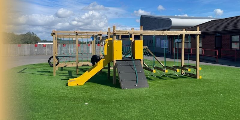 Artificial Grass Example in School Setting
