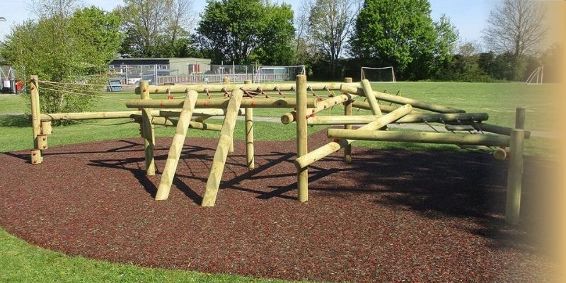 Rubber Mulch on Parish Council Playground