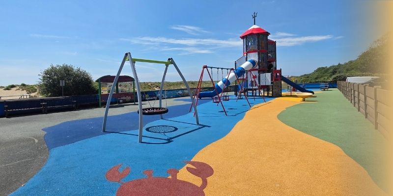 Example of Wetpour in a Local Authority Site